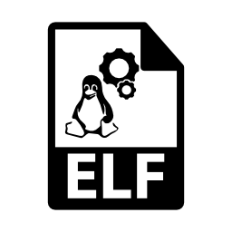 ELFファイルの形式は、バリアント無料アイコン