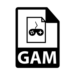 GAMファイル形式、バリアント無料アイコン