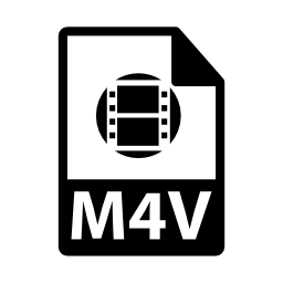 M4Vファイル形式は、バリアント無料アイコン