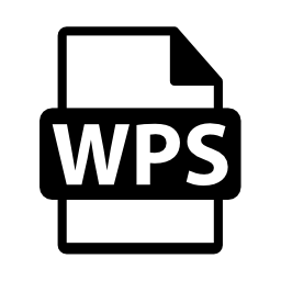 WPSファイル形式は、バリアント無料アイコン
