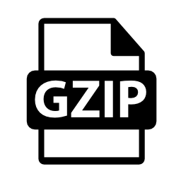 GZIPファイル形式は、バリアント無料アイコン