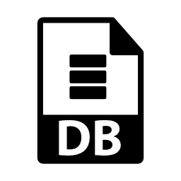 DBファイル形式は、バリアント無料アイコン