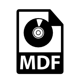 MDFファイル形式は、バリアント無料アイコン