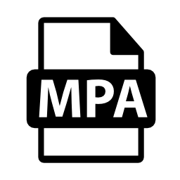 MPAファイル形式は、バリアント無料アイコン