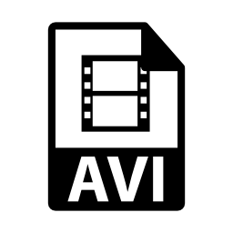 AVIファイル形式は、バリアント無料アイコン