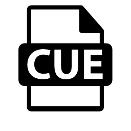 CUEはファイル形式、バリアント無料アイコン