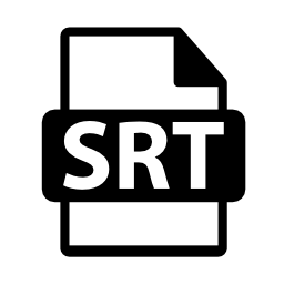 SRTファイルフォーマットシンボル無料アイコン