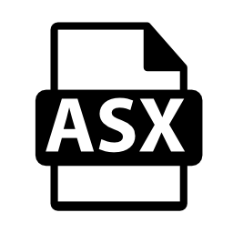 ASXファイルフォーマットシンボル無料アイコン