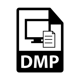 DMPファイル形式シンボル無料アイコン