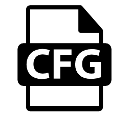 CFGファイルフォーマットシンボル...