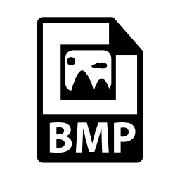 BMPファイル形式シンボル無料アイコン