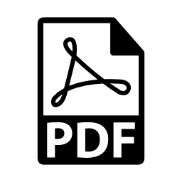 PDFファイル形式のシンボル無料アイコン