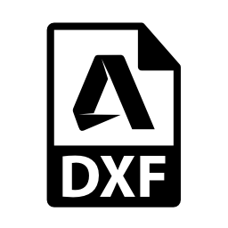 DXFファイル形式のシンボル無料アイコン