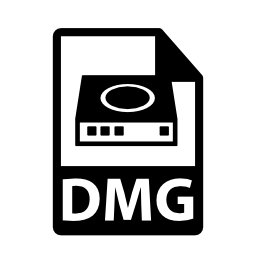 DMGファイルフォーマットシンボル無料アイコン