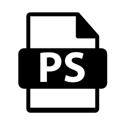 PSファイルフォーマットシンボル無料アイコン