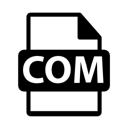 COMファイルフォーマットシンボル無料アイコン