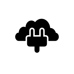 雲の無料のアイコンとの接続