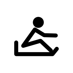 体操選手の姿勢の無料のアイコン