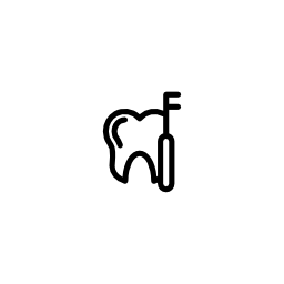 歯の歯科医のツール概要無料アイコン
