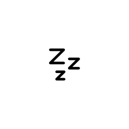 Zzz睡眠シンボル無料アイコン