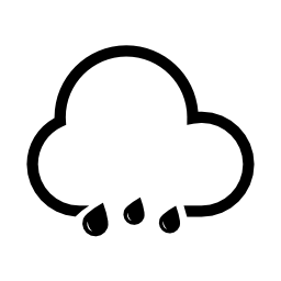 雨の雲の無料のアイコン