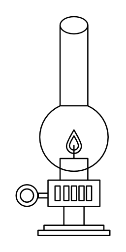 石油ランプライト無料アイコン