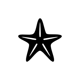 海fivepointed形状の無料アイコンの星