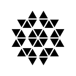 多角形の飾り無料アイコン