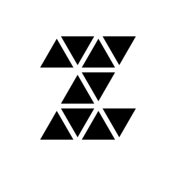 無料のアイコンを小さな三角形のポリゴン手紙Z