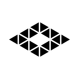 多角形の菱形無料アイコン
