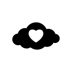 雲の無料のアイコンの心