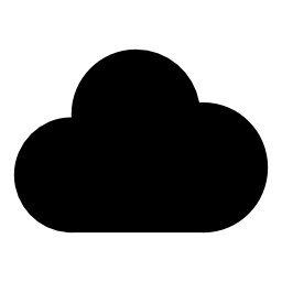 黒い雲無料アイコン