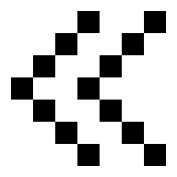 小さなピクセルまたは正方形、左方向の無料アイコンを指す二重線の矢印