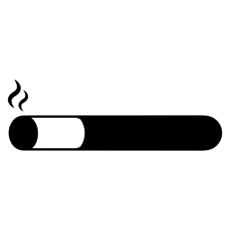 タバコの無料のアイコンをライトアップ