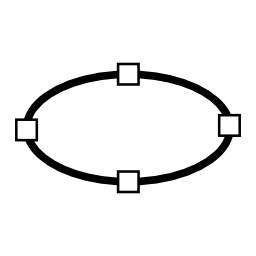 楕円ベクター形式フォーマット無料アイコン