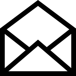 メールを開くインタフェースシンボル無料アイコン
