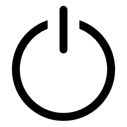 無料のアイコンをオフ電源シンボル