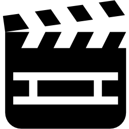 数シーン無料アイコンを撮影する映画クラッパーツール