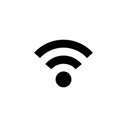 Wifi低い信号シンボル無料アイコン