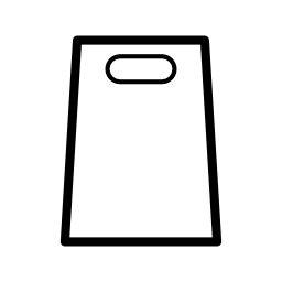 ノーマル形状無料アイコンのショッピングバッグの概要 商業 Ec 無料アイコンを集めたアイコン専門のフリーアイコンボックス