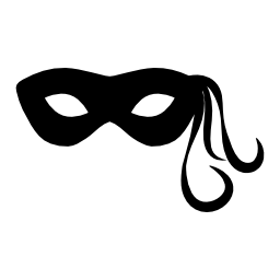 神秘的なカーニバルマスク無料アイコン