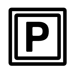 駐車場正方形信号無料アイコン