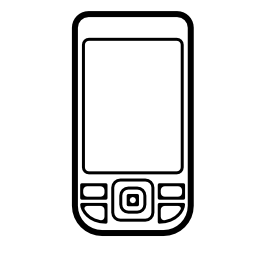 携帯電話のボタン無料アイコンと形状を概説