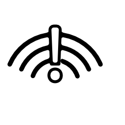 感嘆符のシンボル無料アイコンと信号の符号