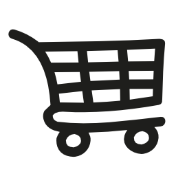 ショッピングカートの手描画ツール無料アイコン