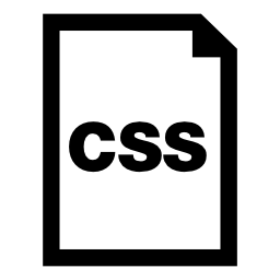 Cssドキュメントインタフェースシンボル無料アイコン