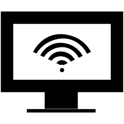 コンピューター信号インタフェースシンボル無料アイコン