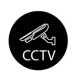 CCTVと監視カメラ円無料アイコン
