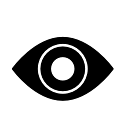 監視の目シンボル無料アイコン