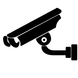 監視ビデオカメラ無料アイコン